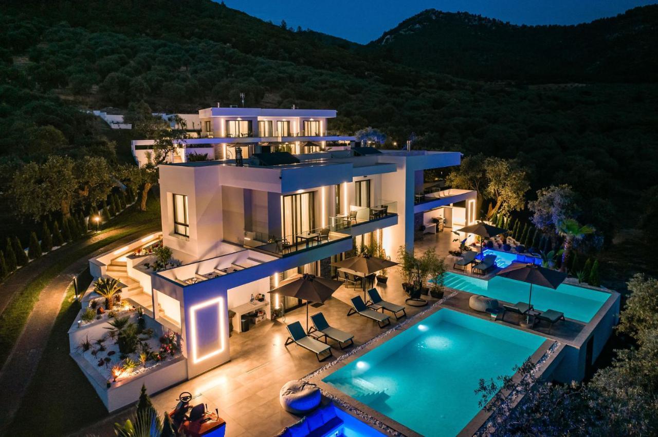 Nooa Villas Skala Rachoni  Ngoại thất bức ảnh