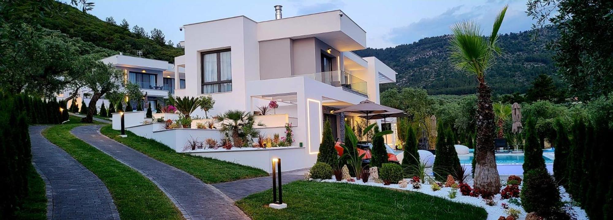 Nooa Villas Skala Rachoni  Ngoại thất bức ảnh