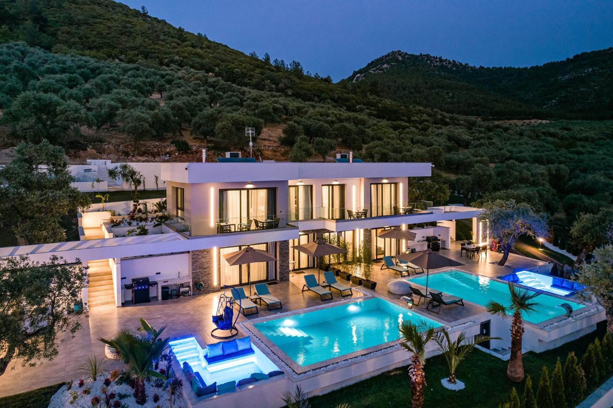 Nooa Villas Skala Rachoni  Ngoại thất bức ảnh