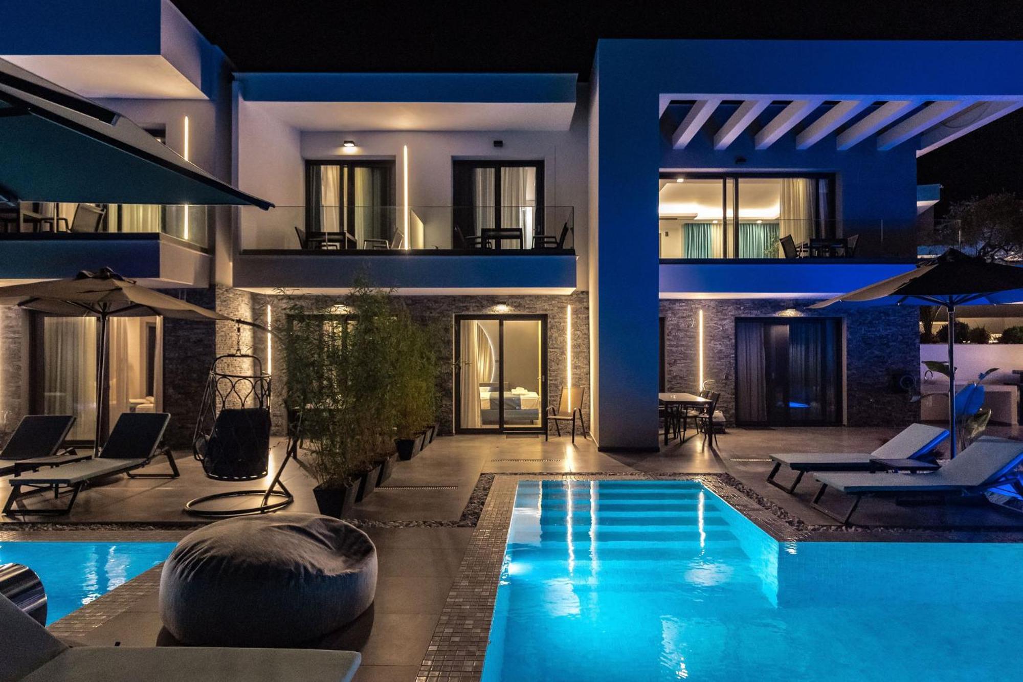 Nooa Villas Skala Rachoni  Ngoại thất bức ảnh